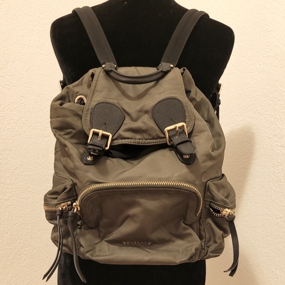 Burberry Rucksak Large Army Green - Picture 2 of 14